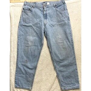 Vintage Mens Levis Jeans 545 42x30 actual 41X 30 brown tag  looose ykk zip